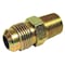 Homeplus+ ATC 1/4 in. Flare X 1/8 in. D Male Brass Adapter 6JC120110701061 - alternate 1